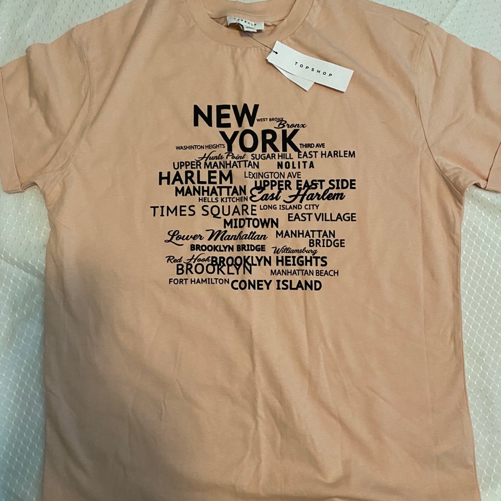 Topshop New York T Shirt - Picture 3 of 4